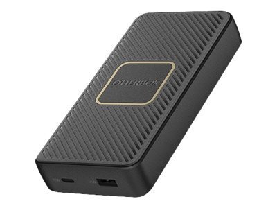 OtterBox Standard - Langaton tehopankki - 15000 mAh - 18 watt - 3 A - Apple Fast Charge, Huawei Fast Charge, PE 2.0+, PD 3.0, QC 3.0, AFC, SFCP - 2 lä