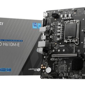 MSI PRO H610M-E mATX-emolevy