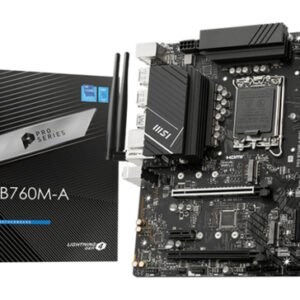 MSI PRO B760M-A Wi-Fi DDR4 mATX-emolevy