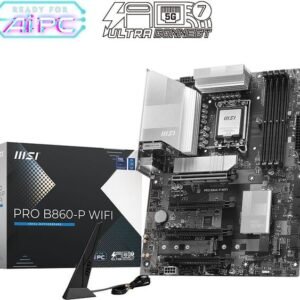 MSI Pro B860-P WiFi 7 LGA1851 DDR5 ATX -emolevy