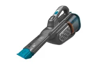 Black & Decker BHHV520BF-QW, Kuiva, Sykloninen, Matto, Kovat lattiapinnat, Verhoilu, Mekaaninen, Pussiton, Sininen, Hopea, Titaani