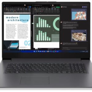 Lenovo 17.3" V17 G4 IRU. Intel Core i3-1315U, 8 Gt RAM, 256 Gt SSD, Windows 11 Home -kannettava