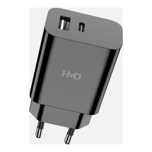 HMD Dual Port Wall Charger 30W Black