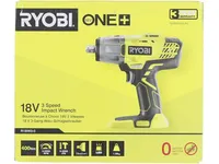 Ryobi R18IW3-0, Iskuruuvain, Pistoolikahva, 1/4, Musta, Keltainen, 3200 RPM, 2100 RPM