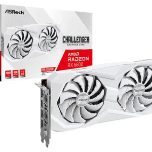 ASRock Radeon RX 6600 Challenger White 8 Gt -näytönohjain