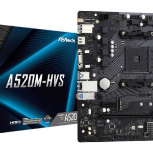 ASRock A520M-HVS mATX-emolevy