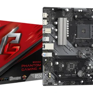ASRock B550M Phantom Gaming 4 mATX-emolevy
