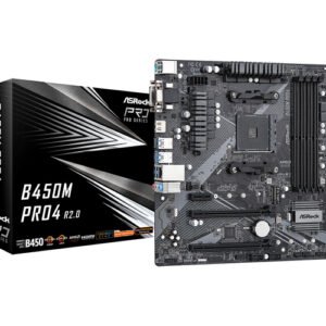 ASRock B450M Pro4 R2.0 mATX-emolevy