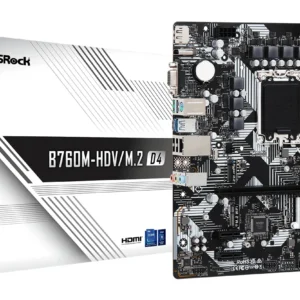 ASRock B760M-HDV/M.2 DDR4 mATX -emolevy