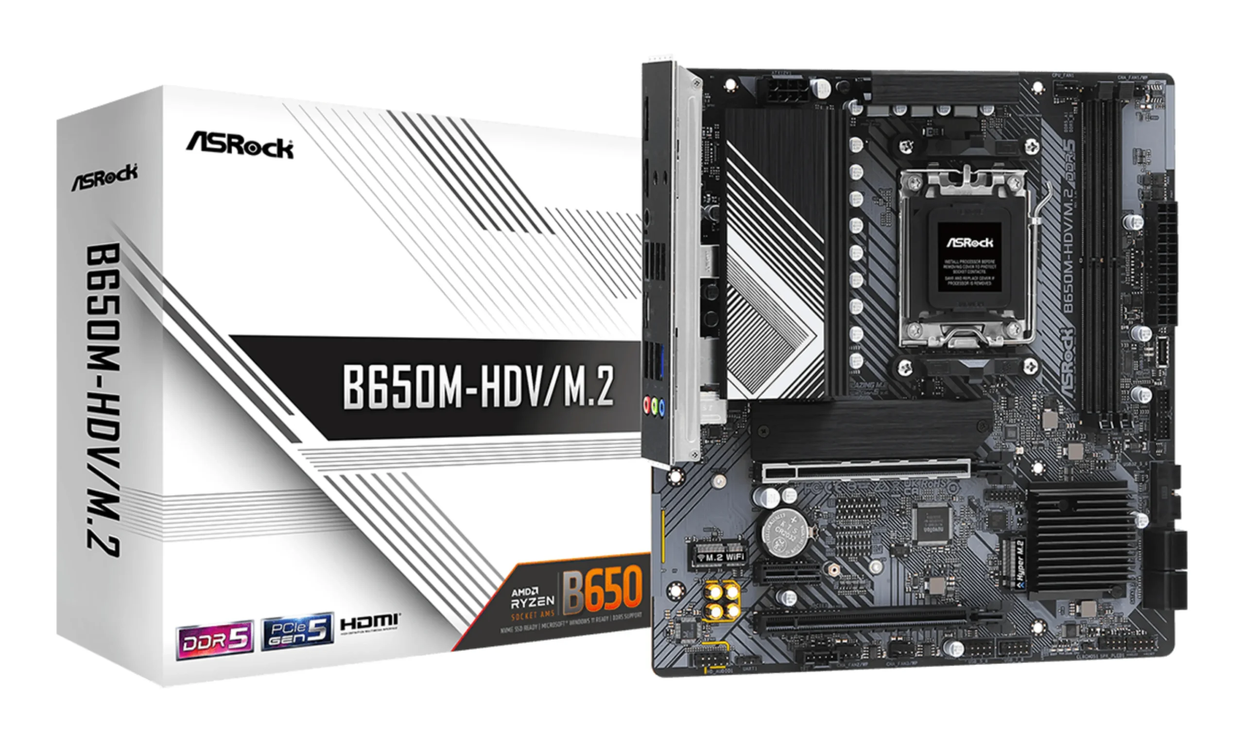 ASRock B650M-HDV/M.2 mATX-emolevy