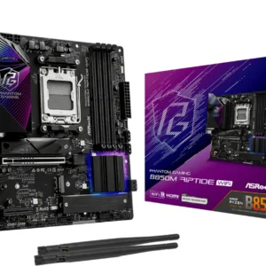 ASRock Phantom Gaming B850M Riptide WiFi 7 AM5 mATX -emolevy