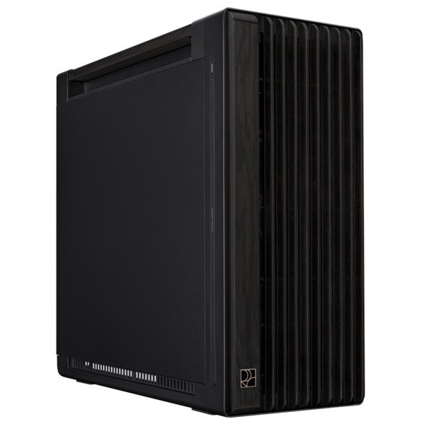 Asus ProArt PA602 Wood Edition -E-ATX-kotelo, metallipaneeli, musta