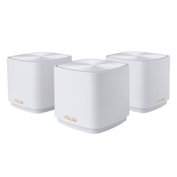 ASUS ZenWiFi XD4 Plus -Mesh-järjestelmä, valkoinen, 3-pack