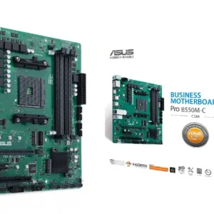 Asus PRO B550M-C mATX-emolevy