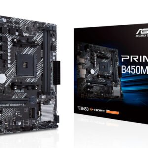 Asus PRIME B450M-K II mATX-emolevy