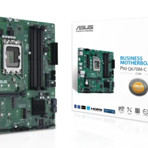ASUS PRO Q670M-C-CSM LGA1700 4xDDR5 microATX 6xSATA MB 2xM.2 1xHDMI 2xDP