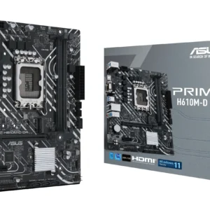 Asus Prime H610M-D DDR4 mATX-emolevy