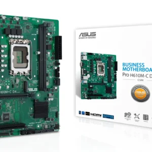 Asus PRO H610M-C DDR4-CSM mATX-emolevy