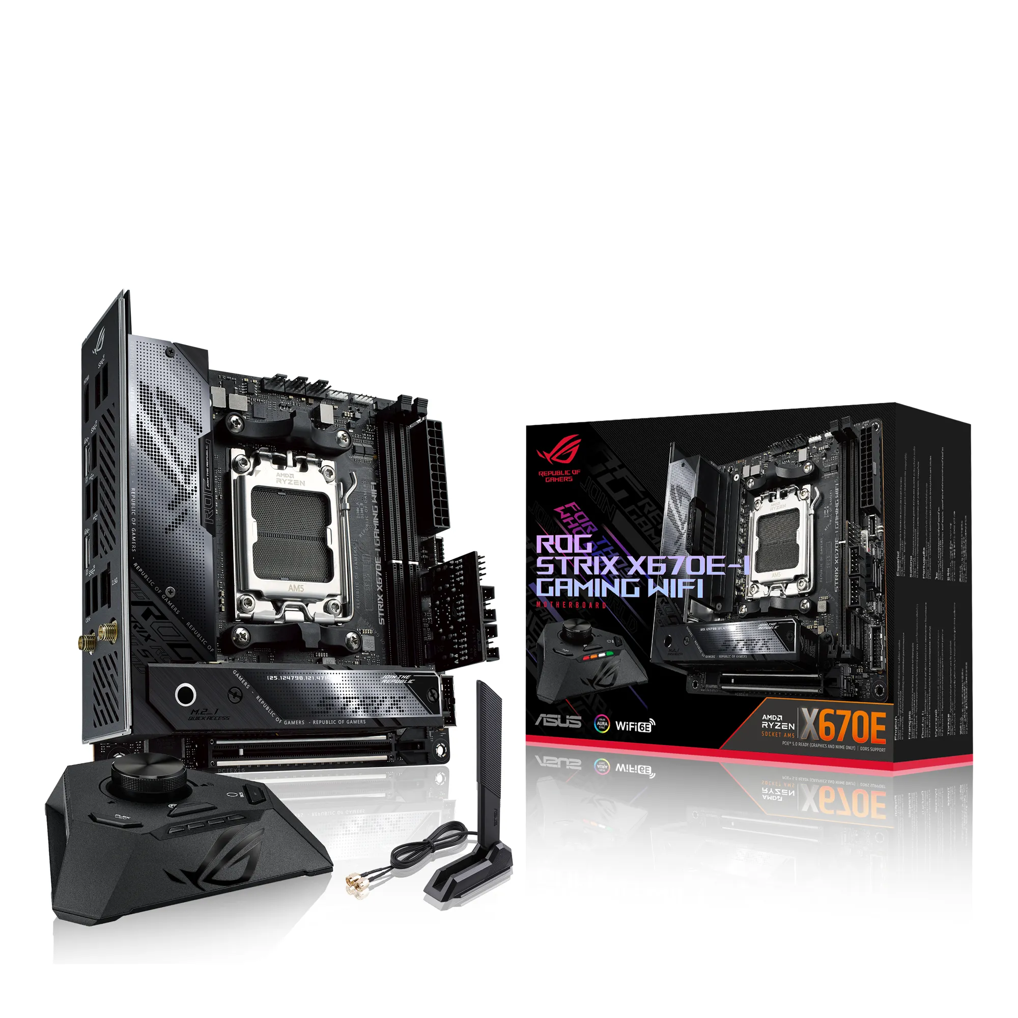 Asus ROG STRIX X670E-I GAMING Wi-Fi Mini-ITX-emolevy
