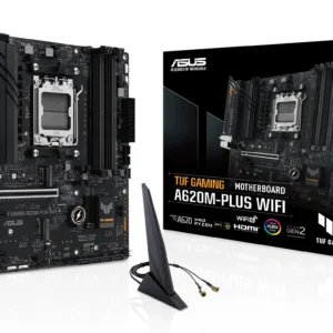 Asus TUF GAMING A620M-PLUS WIFI mATX-emolevy