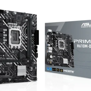 Asus PRIME H610M-D mATX-emolevy