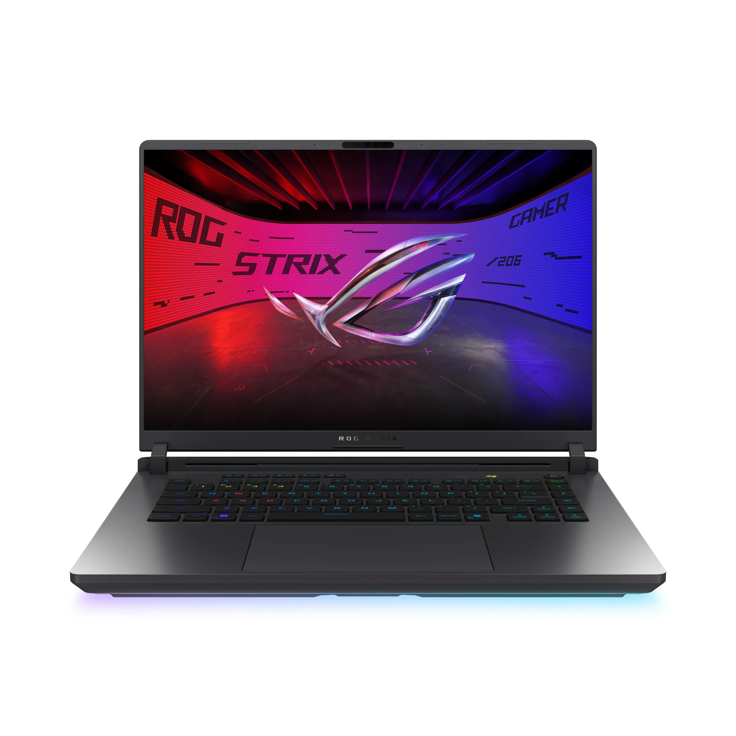 Asus ROG G615LR-S5038W 16" 255HX, 32 Gt, 1 TB SSD, NVIDIA GeForce RTX 5070 Ti, Win 11 Home -pelikannettava, Vihreä, Harmaa