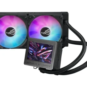 ASUS ROG RYUJIN III 240 ARGB AiO Water Cooler w. 3.5"" LCD, 2x Noctua iPPC 2000 PWM 120mm (AM5 comp.)