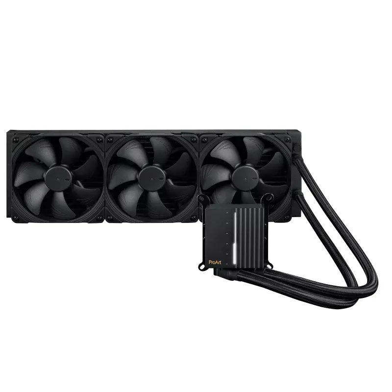 ASUS ProArt LC 420 AiO Water Cooler with 3x140mm Noctua NF-A14 industrialPPC-2000 Radiator Fans