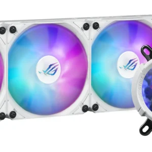 ASUS ROG Strix LC III 360 ARGB White Edition -nestejäähdytysjärjestelmä, Valkoinen