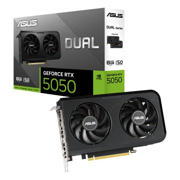 Asus Geforce RTX 5050 Dual OC 8 Gt -näytönohjain