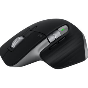 Logitech MX Master 3S For Mac Performance Wireless Mouse -langaton hiiri, Musta, Hopea
