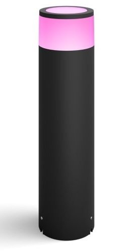 Philips Hue Calla Large -pylväsvalaisin ulkokäyttöön, musta