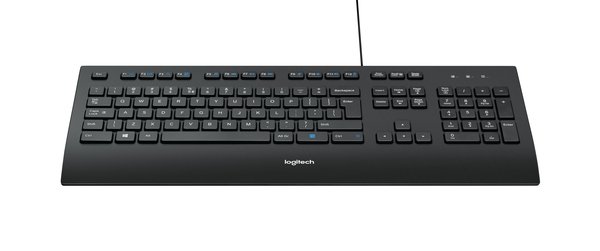 Logitech Corded K280e - Näppäimistö - USB - US kansainvälinen