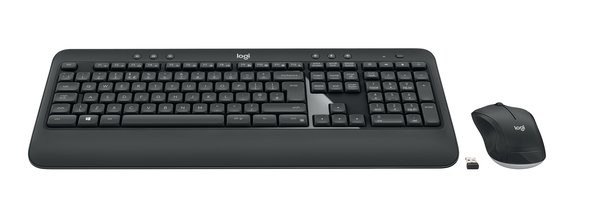 Logitech Wireless Combo MK540 -langaton näppäimistö ja hiiri, musta
