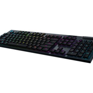 Logitech G915 Lighspeed RGB GL Tactile -langaton pelinäppäimistö, musta