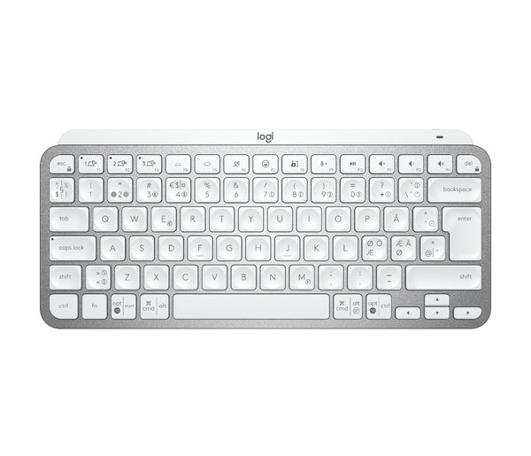 Logitech MX Keys Mini -langaton näppäimistö, Harmaa