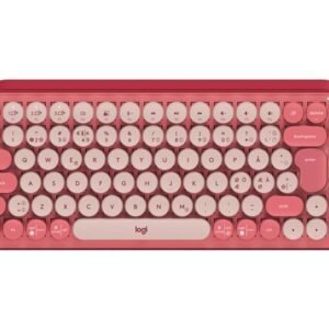 Logitech POP Mechanical -langaton näppäimistö, Heartbraker Rose