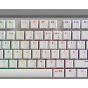 Logitech G515 Lightspeed TKL Tactile -langaton pelinäppäimistö, valkoinen