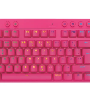 Logitech Pro X TKL Rapid -pelinäppäimistö, pinkki