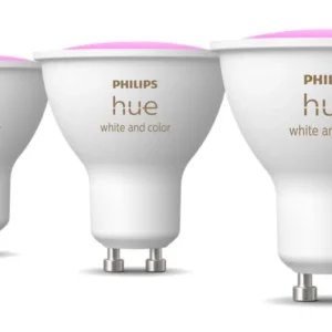 Hue White and Color Ambiance GU10 400lm 3-pack
