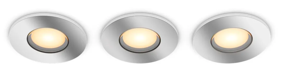 PHILIPS ADORE HUE RECESSED CHROME 3X5W 230V