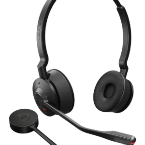 JABRA Engage 55 SE Stereo headset UC Link 400c DECT adapter USB-C 1.2m USB-C to USB-C Cable Carry case