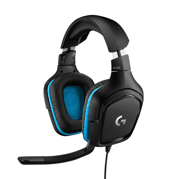 Logitech G432 7.1 Surround Sound Wired -pelikuulokkeet