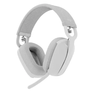 Logitech Zone Vibe 100 -langattomat kuulokkeet mikrofonilla, luonnonvalkoinen