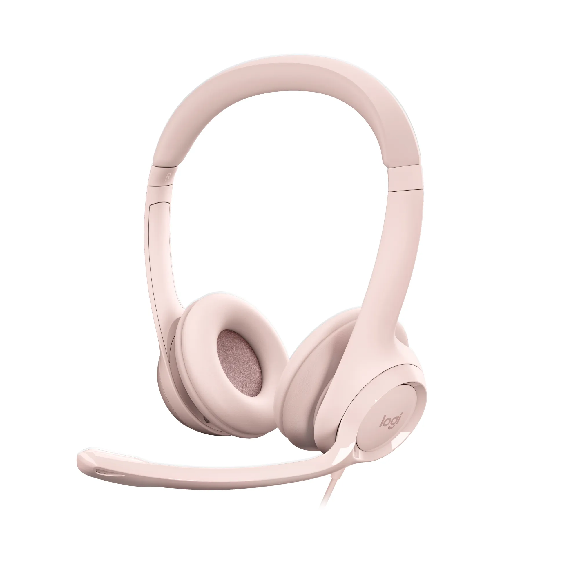 Logitech H390 USB -kuulokkeet mikrofonilla, pinkki