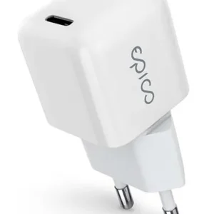 EPICO 30W GaN Mini Charger - valkoinen