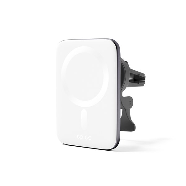 Epico Ultrathin Wireless Car Charger MagSafe compatible - black