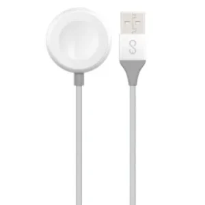 Epico Apple Watch USB-A -latauskaapeli, 1.2m, Silver