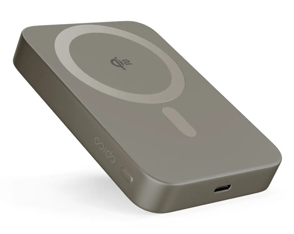 Epico UltraPack Qi2 10000mAh Mag+ Titanium - Langaton varavirtalähde