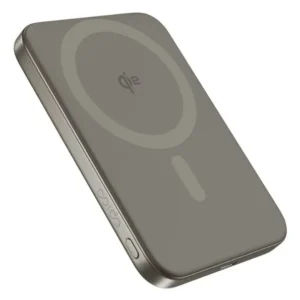 Epico UltraPack Qi2 Slim 5000mAh Alu Mag+ Langaton Varavirtalähde EM51 - titaani